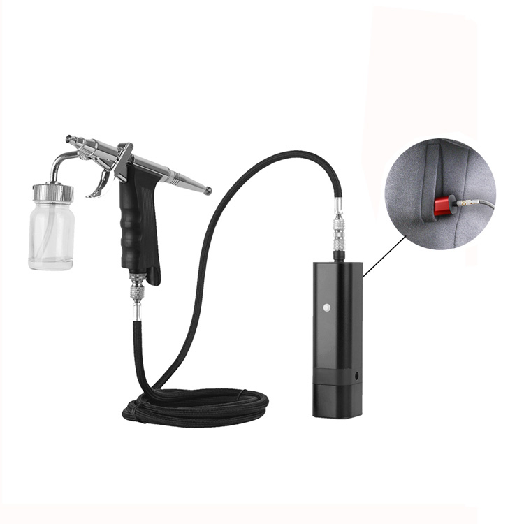 Automatisches kabelloses Airbrush-Make-up-Kit mit Seitenzufuhrbecher